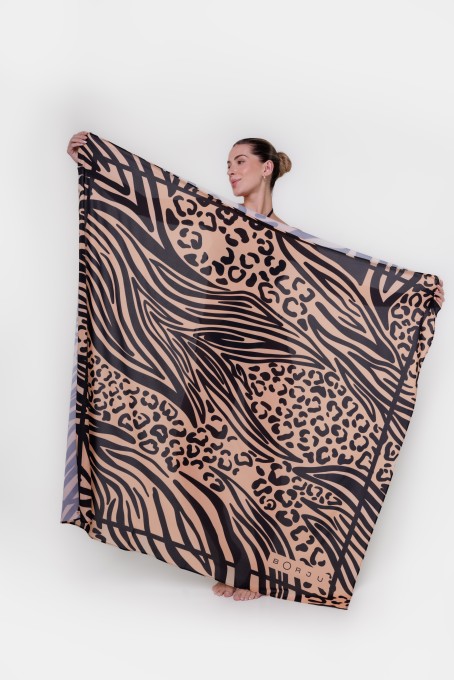 Pareô Animal Print Nude