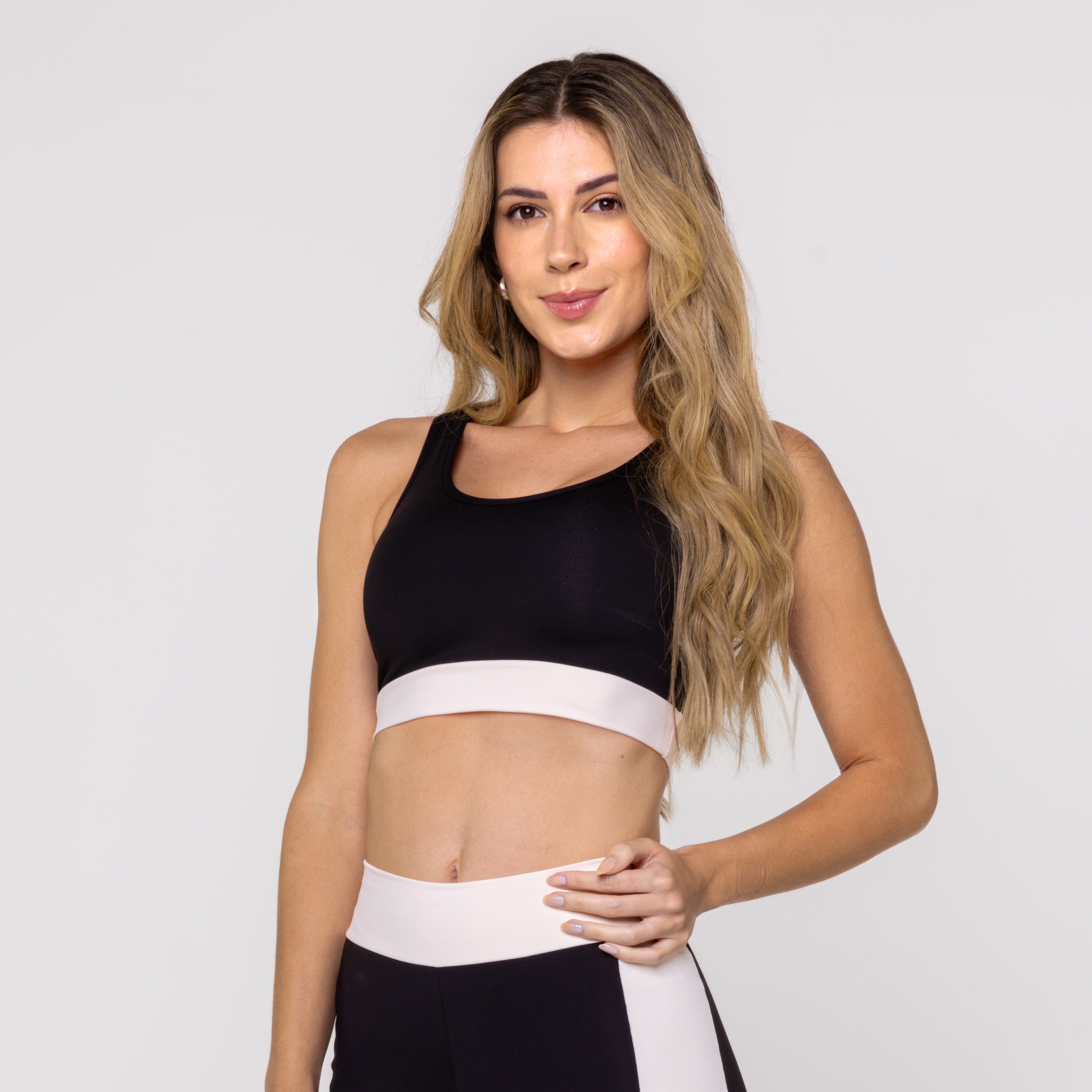 Top Bicolor Nadador T