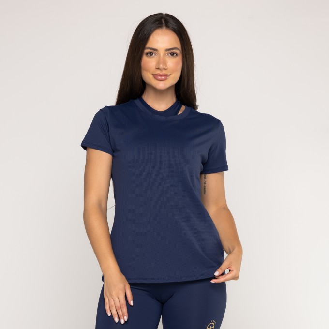 Blusa Básica Manga Curta Fresh