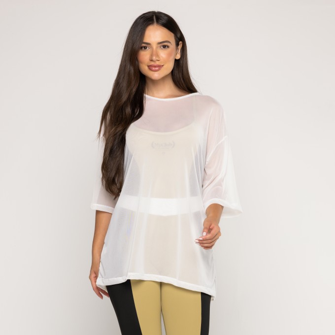Blusa Oversized Tule