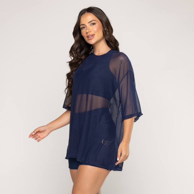 Blusa Oversized Tule