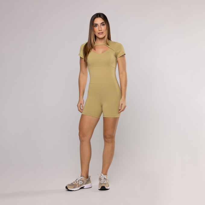 Macaquinho Bolero Decote Costas