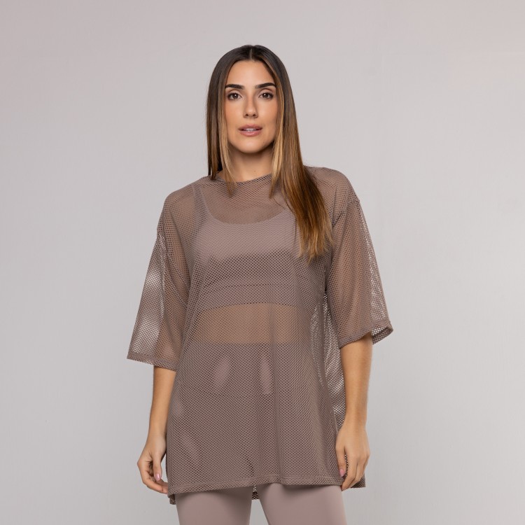 Blusa Básica Oversized Tela