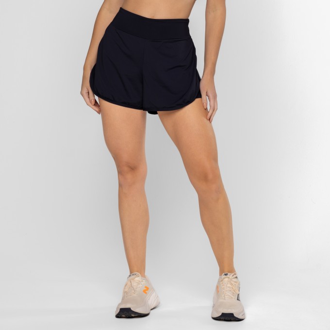 Short Soltinho Light Bolso Preto