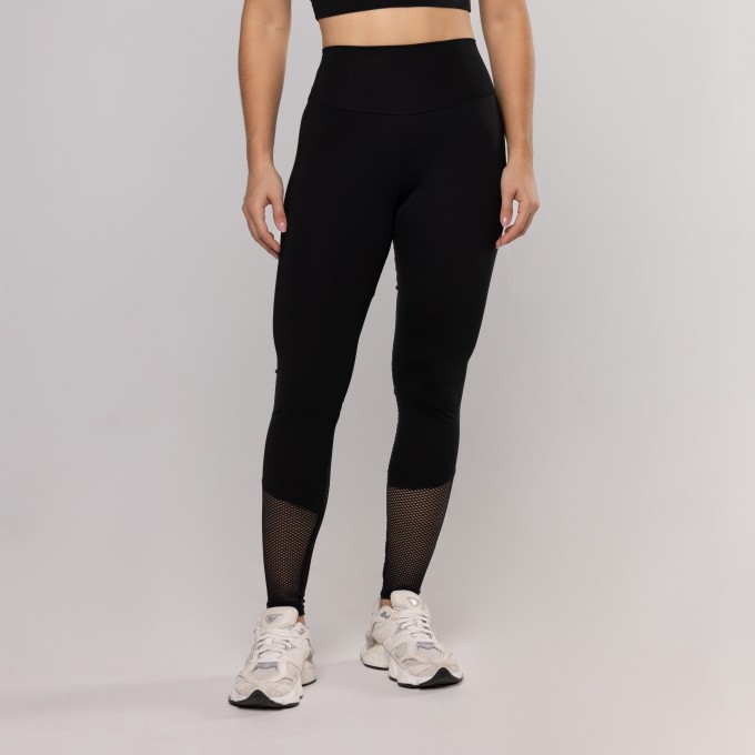 Legging Detalhe Tela Perna