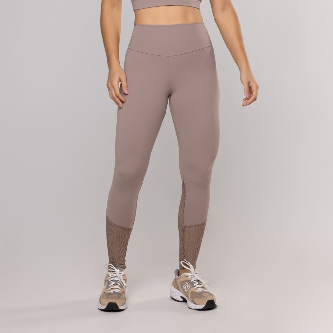 Legging Detalhe Tela Perna