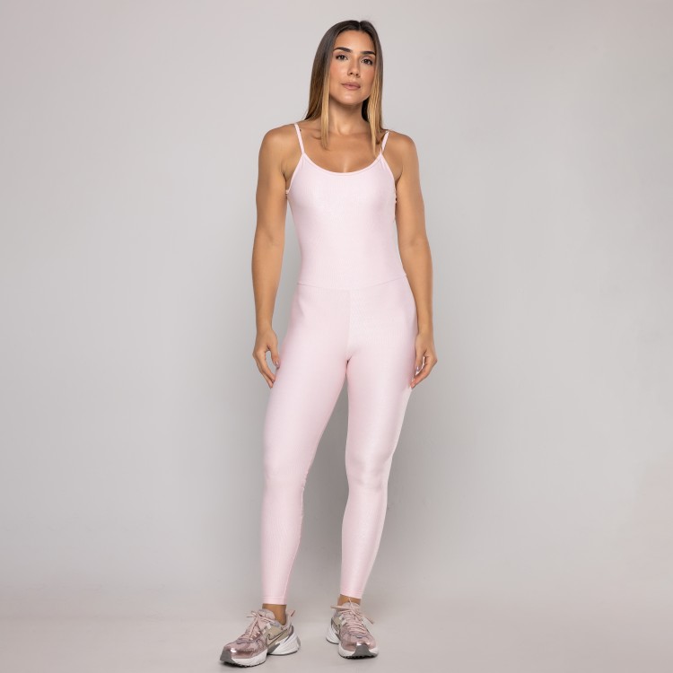 Macacão Alcinha Decote Costas Glow