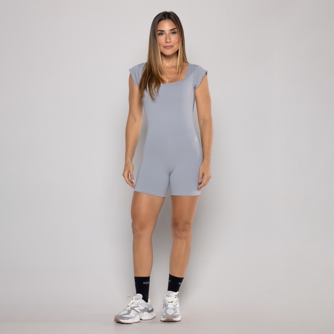 Macaquinho Manga Curta Charmé