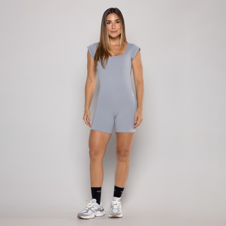 Macaquinho Manga Curta Charmé