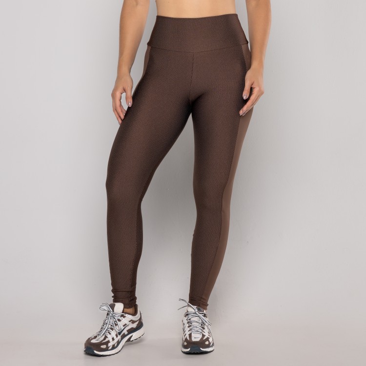 Legging Faixa Lateral Textura
