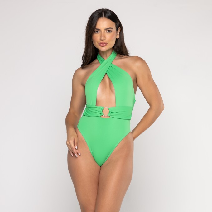 Body Maiô Cruzado Frente Argola