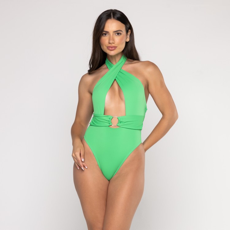 Body Maiô Cruzado Frente Argola