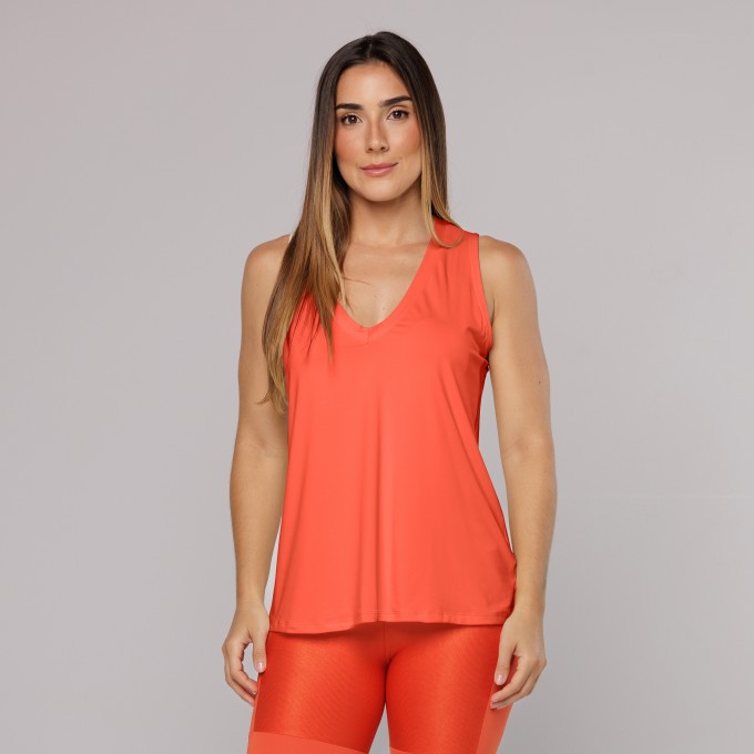 Blusa Decote V Light