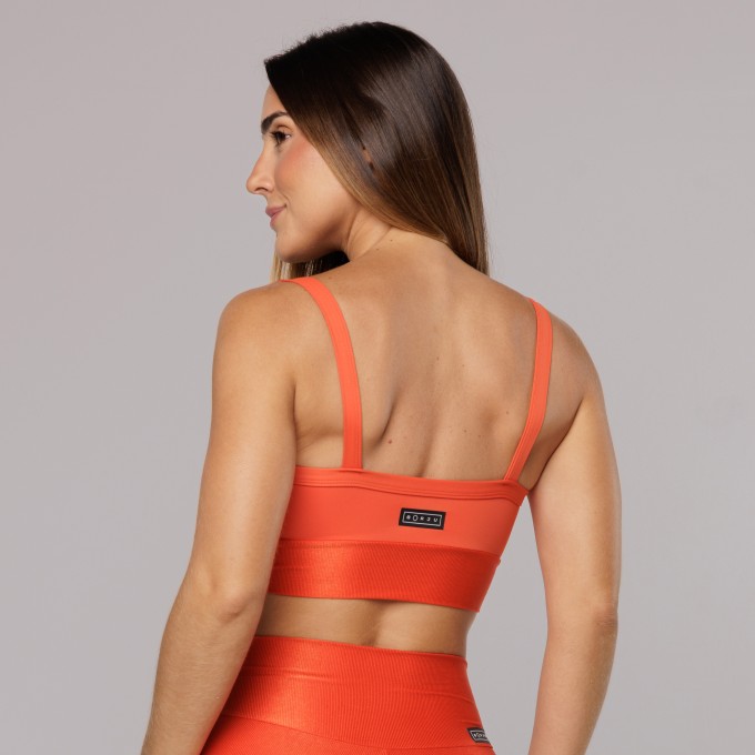 Top Decote Vazado Texturas