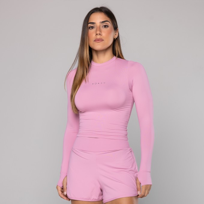 Blusa Light Manga Longa Dedinho