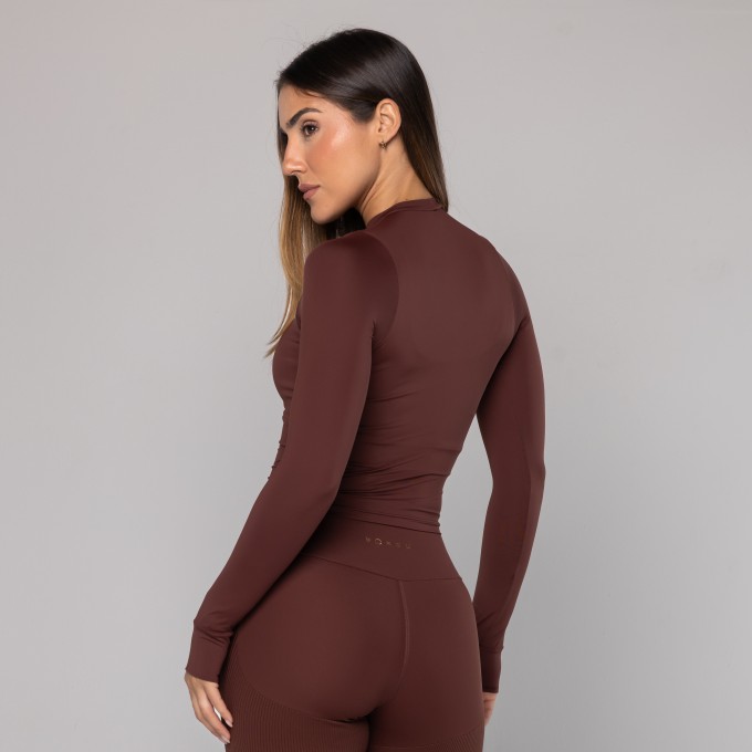 Blusa Light Manga Longa Dedinho