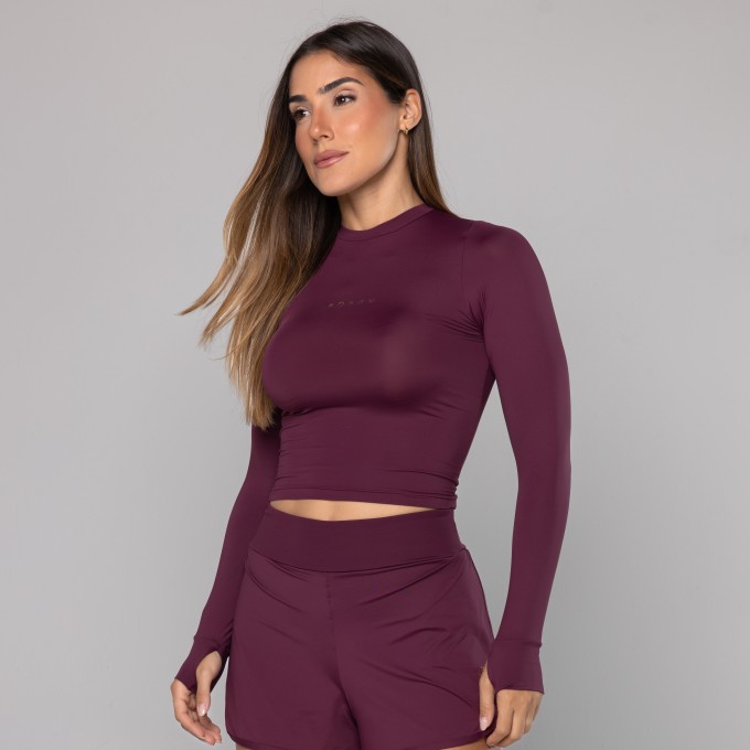 Blusa Light Manga Longa Dedinho