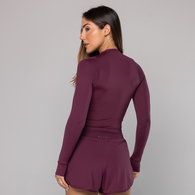 Blusa Light Manga Longa Dedinho