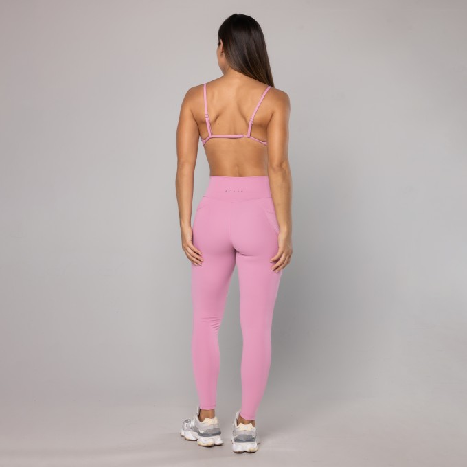 Legging Bolsos Laterais Rib