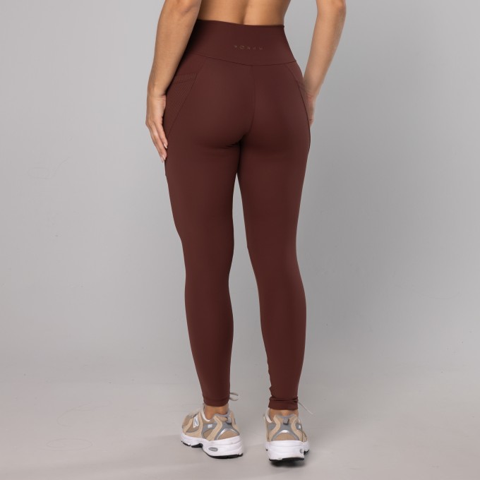 Legging Bolsos Laterais Rib