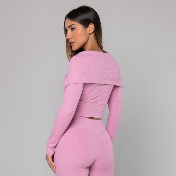 Blusa Casaquinho Pala Virada