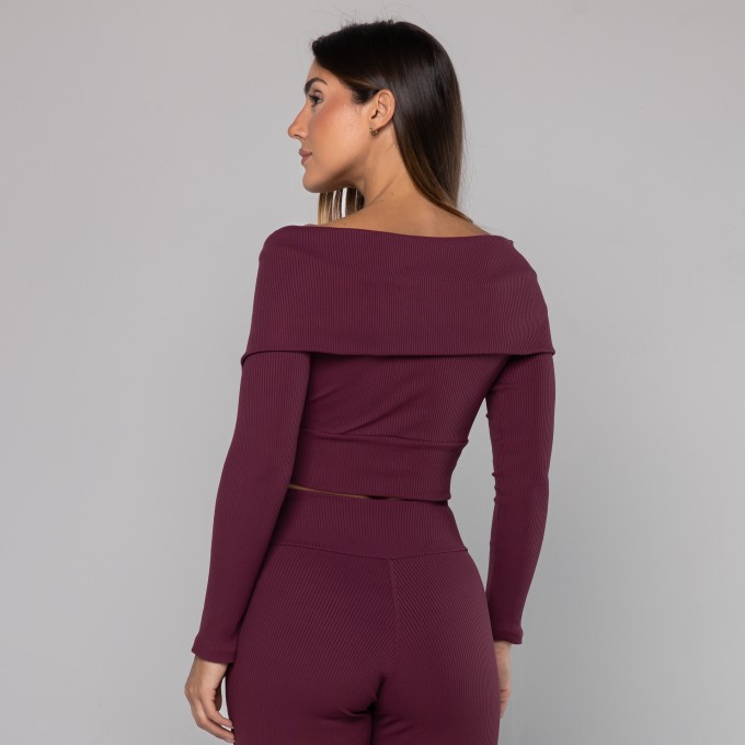 Blusa Casaquinho Pala Virada