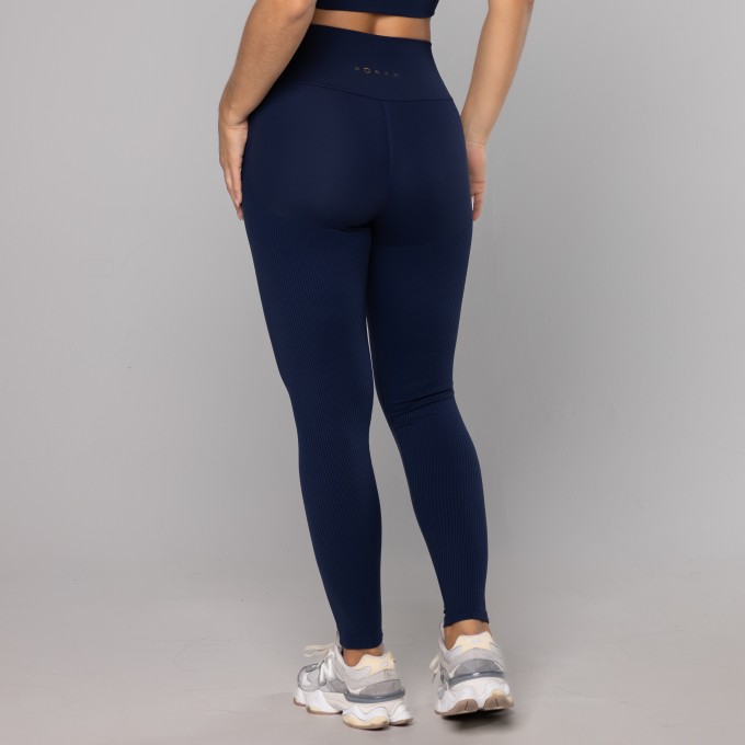 Legging Rib Costas Recorte