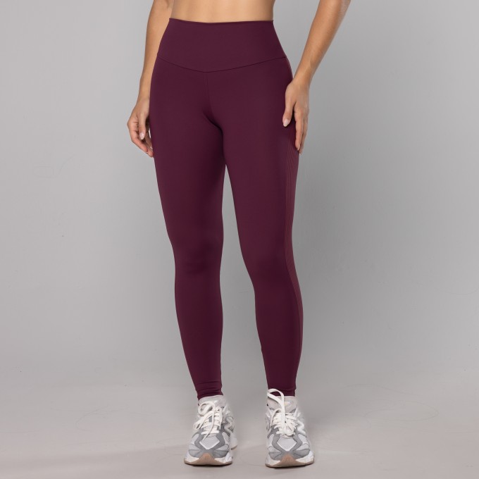 Legging Rib Costas Recorte