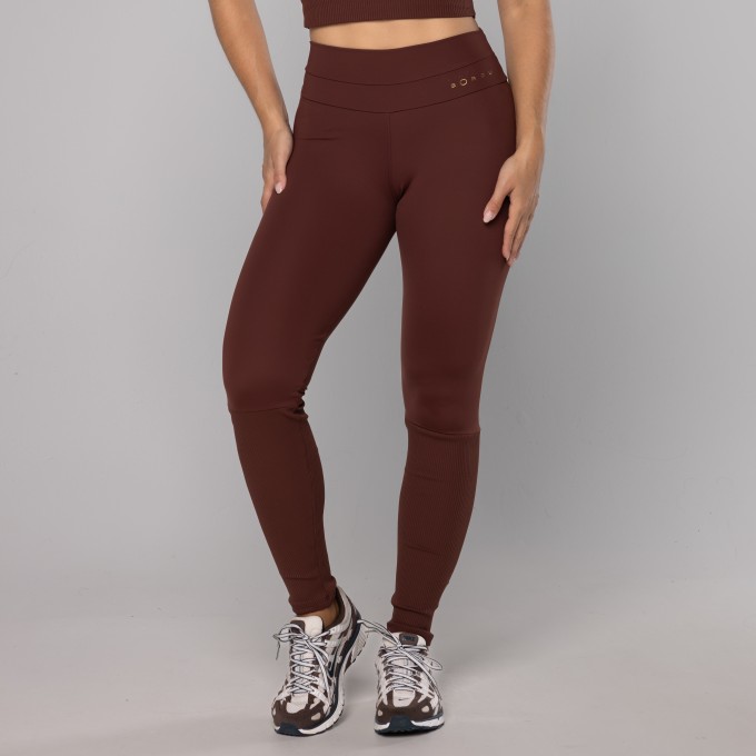 Legging Meia Perna Rib