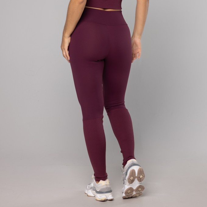 Legging Meia Perna Rib