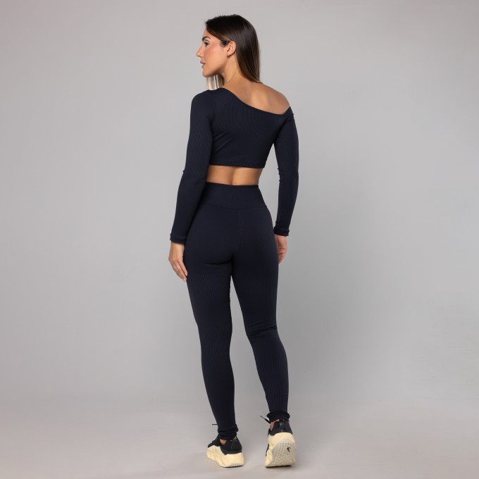Legging Básica Cos Alto Rib