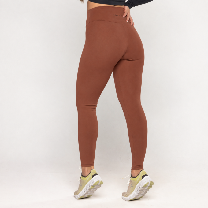Legging Básica Premium Marrom Bronze