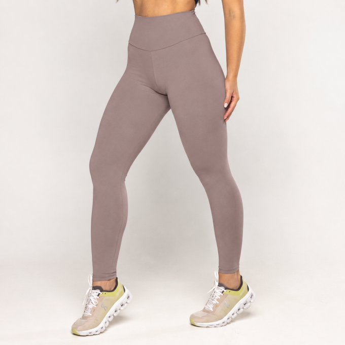 Legging Básica Premium Cinza Dusty