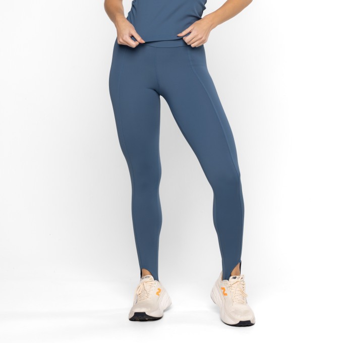Legging Fuseau Básica Pezinho Azul Jeans